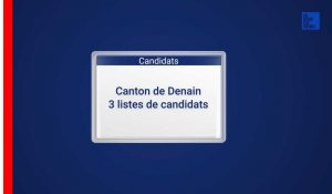 Elections départementales 2021 : le canton de Denain