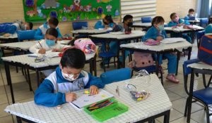 Mexique: retour à l'école des élèves après presque 15 mois à la maison