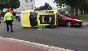Accident rue Albert-Durer à Calais