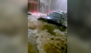 Inondations à Beauvais : «ça a soulevé l'enrobé, c'était un torrent».