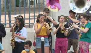 La Fête de la musique démarre en fanfare dans le quartier Latin à Paris