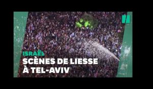 À Tel-Aviv, des milliers de personnes fêtent le départ du pouvoir de Netanyahu
