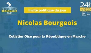 Elections Régionales 2021 : l'interview de Nicolas Bourgeois, tête de Liste n°2 dans l’Oise (LREM)