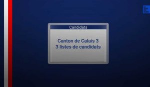 Départementales - Les candidats dans le canton de Calais 3