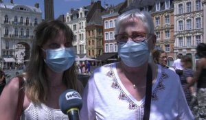 Lille : Réactions après l'annonce de la fin du port du masque en extérieur et du couvre-feu