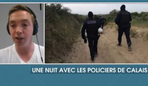 Des patrouilles de policiers contre les traversées de la Manche de migrants depuis Calais (Emission 