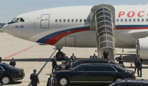 Vladimir Poutine arrive à Genève pour son sommet avec Joe Biden