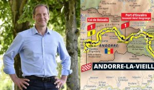 Céret / Andorre-la-Vieille - Tour de France, Christian Prudhomme présente l'étape du jour