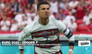 Euro-2021 : Hongrie 0-3 Portugal, doublé de Cristiano Ronaldo