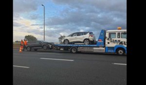 Calais : un accident entre deux voitures sur l'A16 fait trois blessés légers