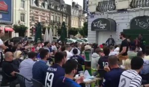 Ambiance à Cambrai pour le match Hongrie-France