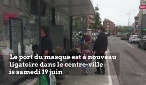 Le port du masque obligatoire dans le centre-ville à Amiens depuis le 19 juin