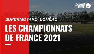 VIDEO. Moto : les championnats de France de supermotard à Lohéac