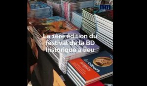 Ils dessinent la première édition du festival de la BD historique à Roquebrune-sur-Argens