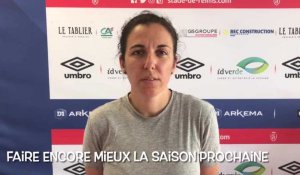 D1 féminine : Amandine Miquel fait le bilan de la saison du Stade de Reims