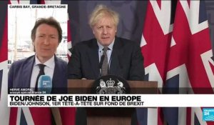 Joe Biden en Europe : premier tête-à-tête avec Boris Johnson sur fond de Brexit