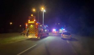 Maubeuge : quatre personnes blessées après une sortie de route