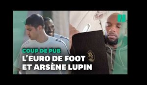 Pour l'Euro, Arsène Lupin s'invite jusque dans les posts Instagram des joueurs