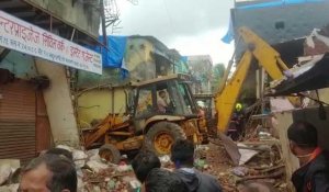 Inde: au moins une dizaine de morts et sept blessés à Bombay après l'effondrement d'un immeuble