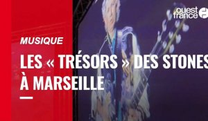 VIDÉO. Marseille : les « trésors » des Rolling Stones  exposés au Vélodrome