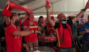 Ambiance supporter Belgique-Grèce