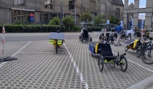 Une trentaine de cyclistes, dont des Belges, vont parcourir l'Europe en vélo solaire