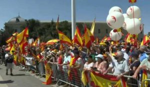Espagne: la droite dans la rue contre la grâce des indépendantistes catalans