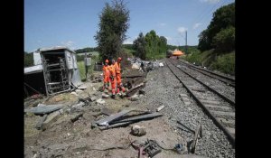 Déraillement d'un train de marchandises à Rumigny (Ardennes): Michel, Blain, témoin a appelé les pompiers