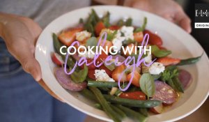 En cuisine avec - Caleigh Megless-Schmidt et ses haricots verts aux fraises