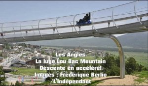 Une nouvelle luge est inaugurée aux Angles