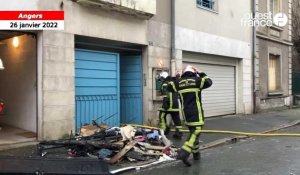 VIDÉO. À Angers, un incendie détruit entièrement un appartement 