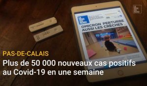 Pas de Calais : plus de 50000 nouveaux cas positifs au Covid-19 en une semaine
