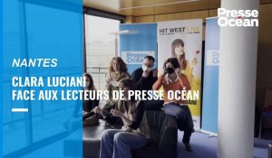 VIDÉO. La chanteuse Clara Luciani face aux lecteurs de Presse Océan à Nantes