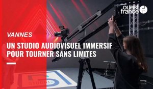 VIDÉO. Un nouveau studio audiovisuel immersif à Vannes pour tourner sans limites