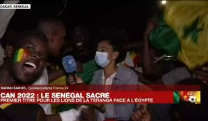 CAN-2022 : "Dakar est en feu" - Nuit de liesse après la victoire du Sénégal