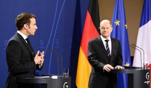 Ukraine : Macron et Scholz intensifient le ballet diplomatique ce lundi