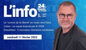 Je JT des Hauts-de-France du vendredi 11 février 2022