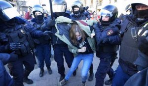 NoComment : nouvelles manifestations anti-guerre dans plusieurs villes russes