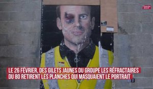 Amiens: l'œuvre de street-art représentant Emmanuel Macron au cœur d'un feuilleton