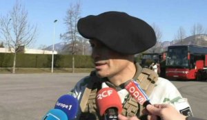 Départ de chasseurs alpins en Roumanie pour "défendre le flanc Est" de l'OTAN