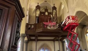 Le remontage de l’orgue de l’église Saint-Martin de Sin-le-Noble
