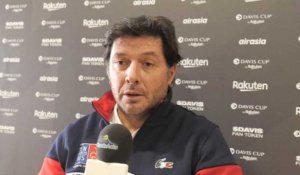 Coupe Davis 2022 - Sébastien Grosjean : "Ça fait plaisir de retrouver le public français à Pau où on a de très bon souvenirs"