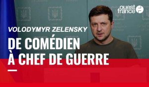 VIDÉO. Guerre en Ukraine : qui est Volodymyr Zelensky, ancien comédien devenu chef de guerre ?
