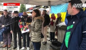 VIDÉO. Le témoignage d’Olena au rassemblement pour le peuple ukrainien à Quimper