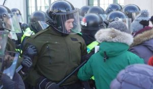 Canada: la police reprend progressivement le contrôle du centre d'Ottawa