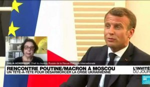 Macron à Moscou, une visite destinée à désamorcer la crise ukrainienne