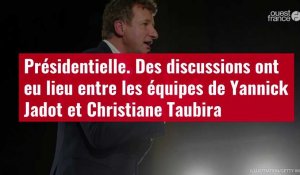 VIDÉO. Présidentielle : des discussions ont eu lieu entre les équipes de Yannick Jadot et Christiane Taubira
