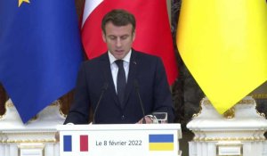 Macron pense "possible de faire avancer les négociations" de paix Russie-Ukraine