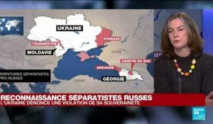 Crise en Ukraine : situation périlleuse pour Zelensky, qui doit s'adresser à la fois aux ukrainiens et aux Occidentaux