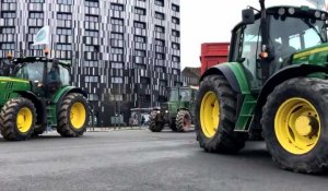 Manif des agriculteurs à Amiens